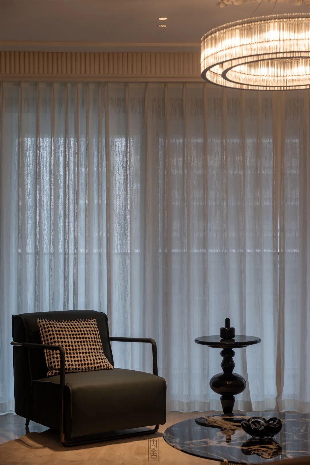 内舍软装丨179㎡法式轻奢风，精致奢华与梦幻浪漫的完美碰撞~-0