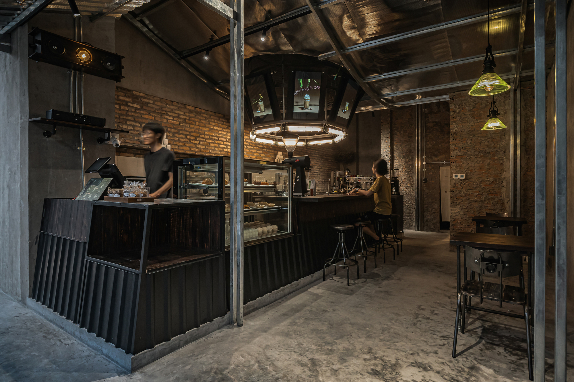安谧光影咖啡馆 丨越南胡志明市丨xưởng xép-35