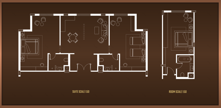 TAHRIR HOTEL 改造为“解放酒店”丨Helwan大学美术学院室内建筑系学生-37