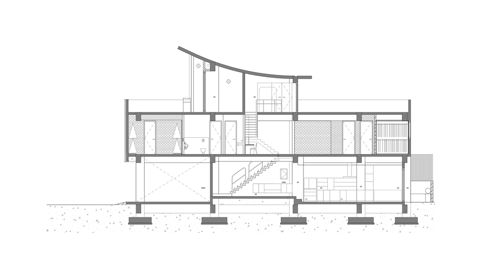 颠覆传统的设计,透天厝里的三合院丨中国高雄丨HAO Design-8