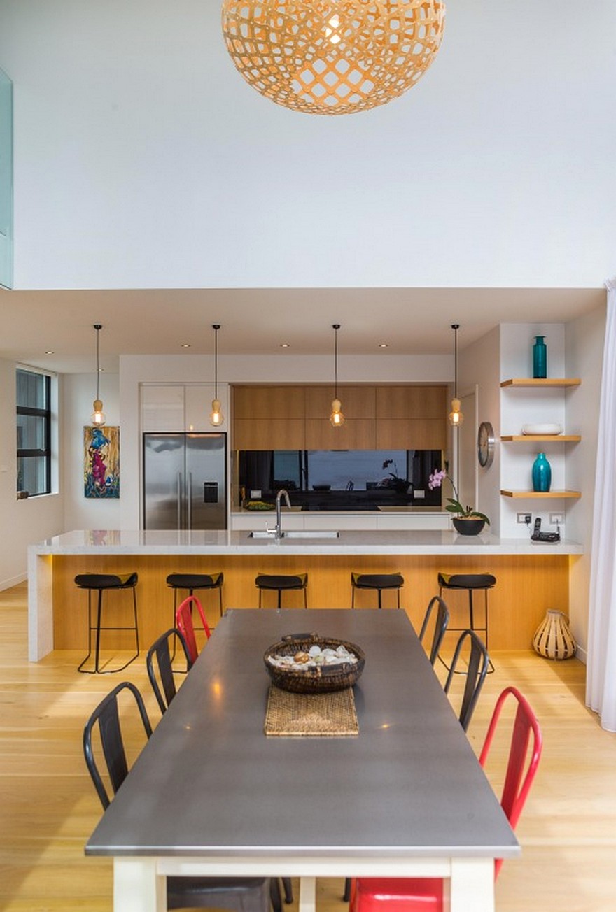 新西兰奥克兰马兰吉湾时尚自然家居-16