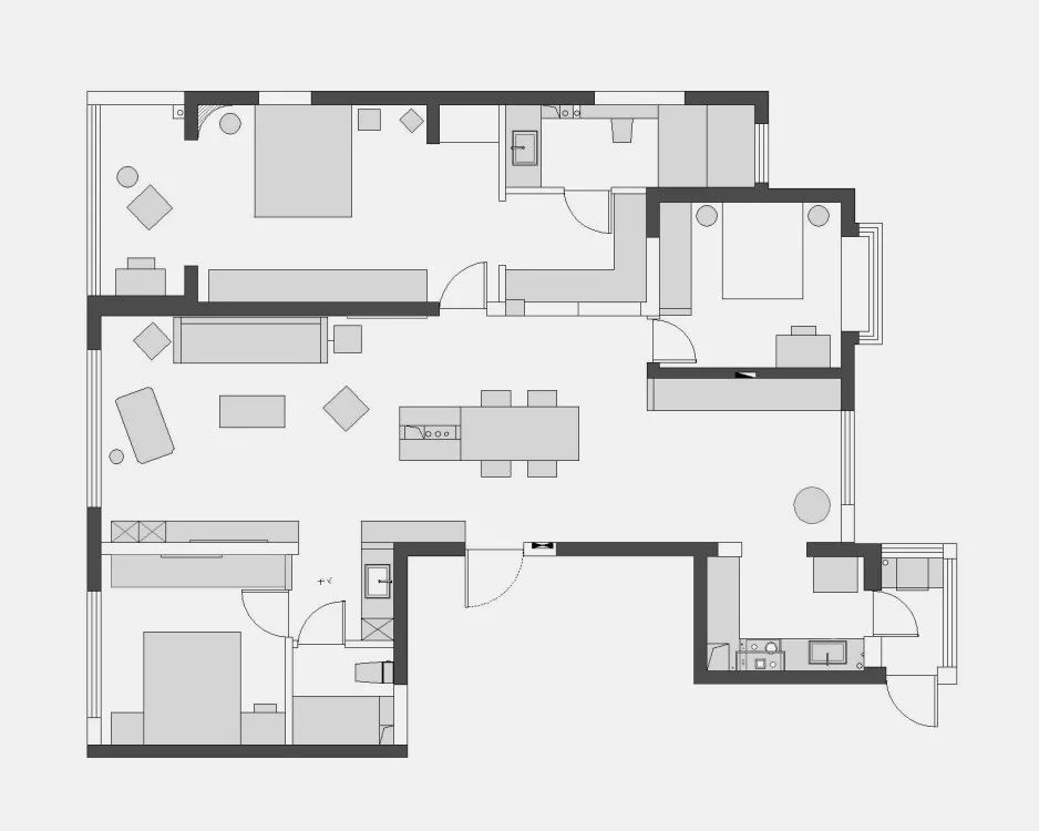 天津 180㎡简约住宅,打造惬意生活空间-20
