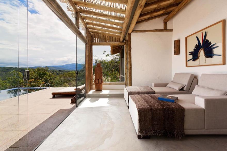 融合自然与可持续的巴西豪华民宿设计-4