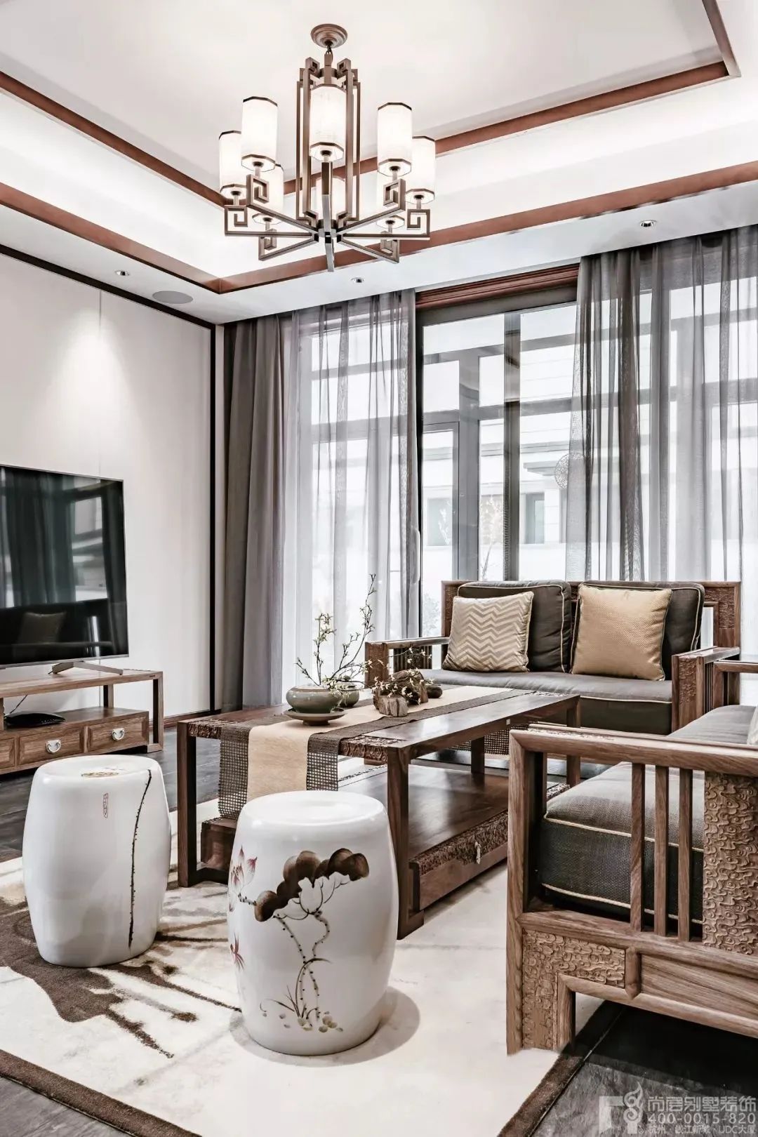 悠然雅居 · 旧物新家的长情设计丨尚层别墅装饰-25