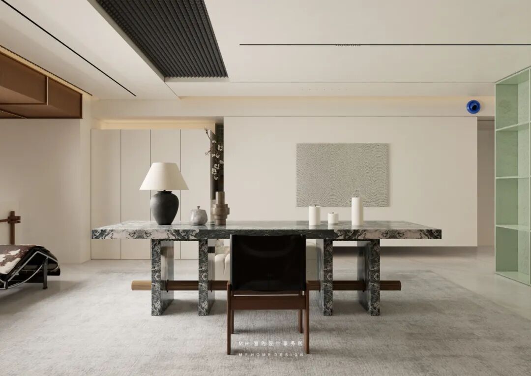 【首发】MH设计新作：自由·归属▏当代豪宅的极简艺术，让生活更有腔调-195