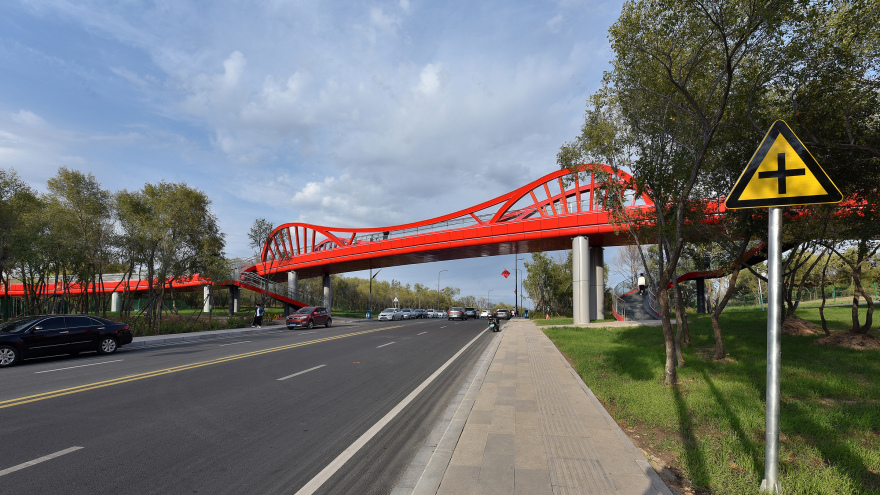 扎萨克街成庙景观天街丨蒙古丨HITAD-21