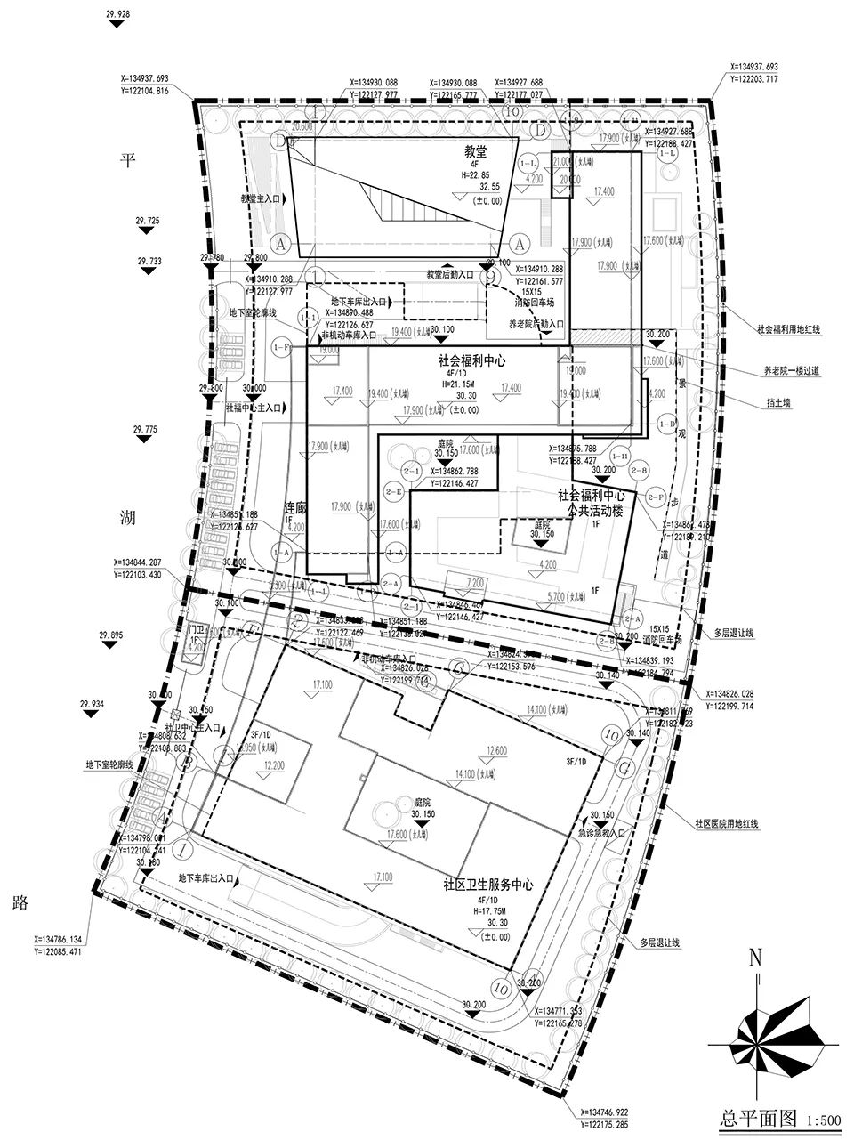 岱山南侧社区卫生服务中心,养老院,社区教堂丨中国南京丨东南大学建筑学院UAG城市建筑设计工作室-79