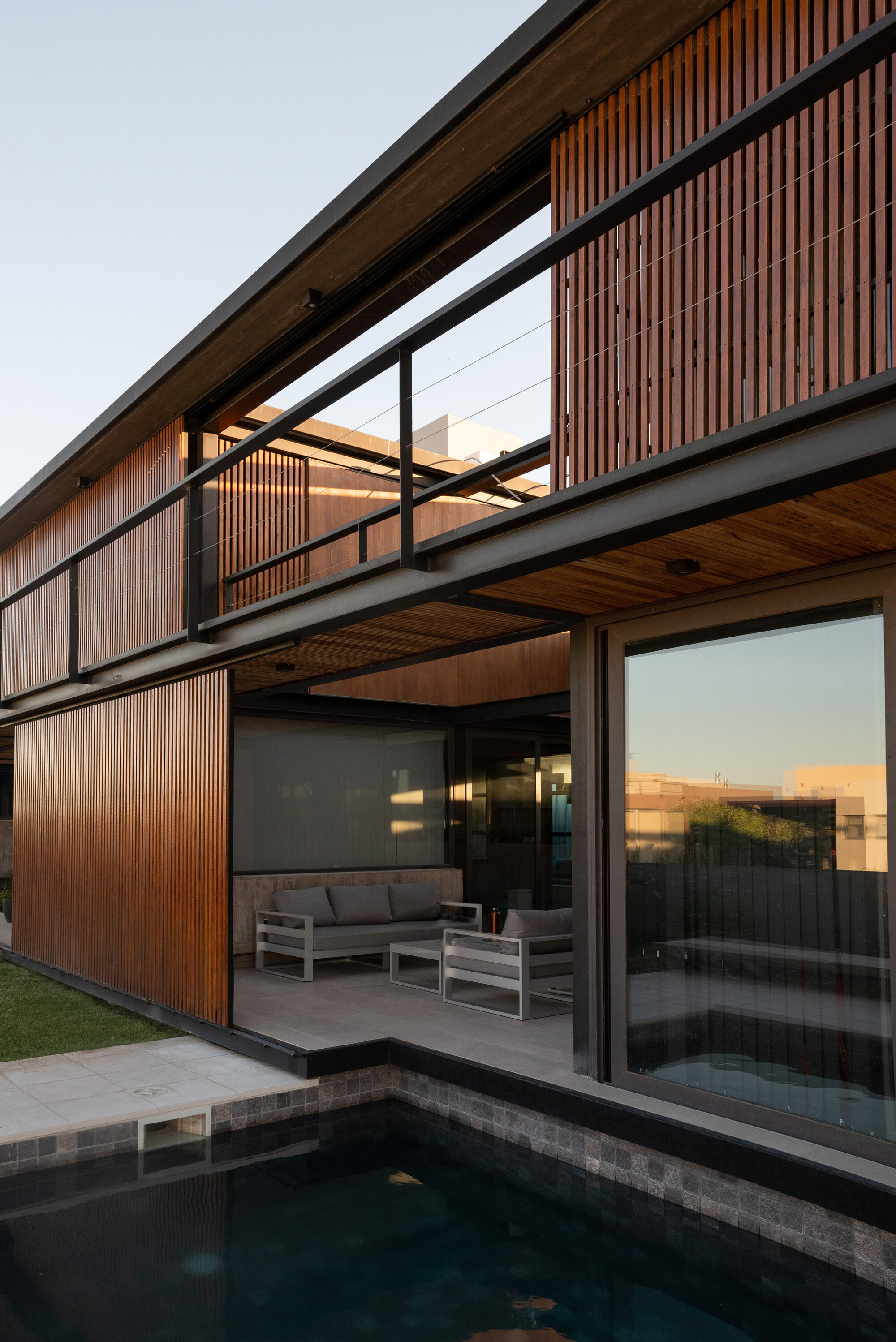 La Reserva社区独栋住宅丨阿根廷布兰卡港丨Vagón Arquitectura-31