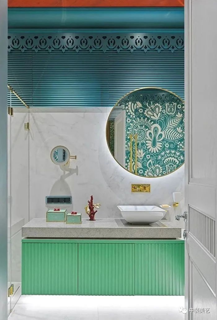 Top Case/现代轻复古风既视感--绚丽的色彩华mix丽的空间-34