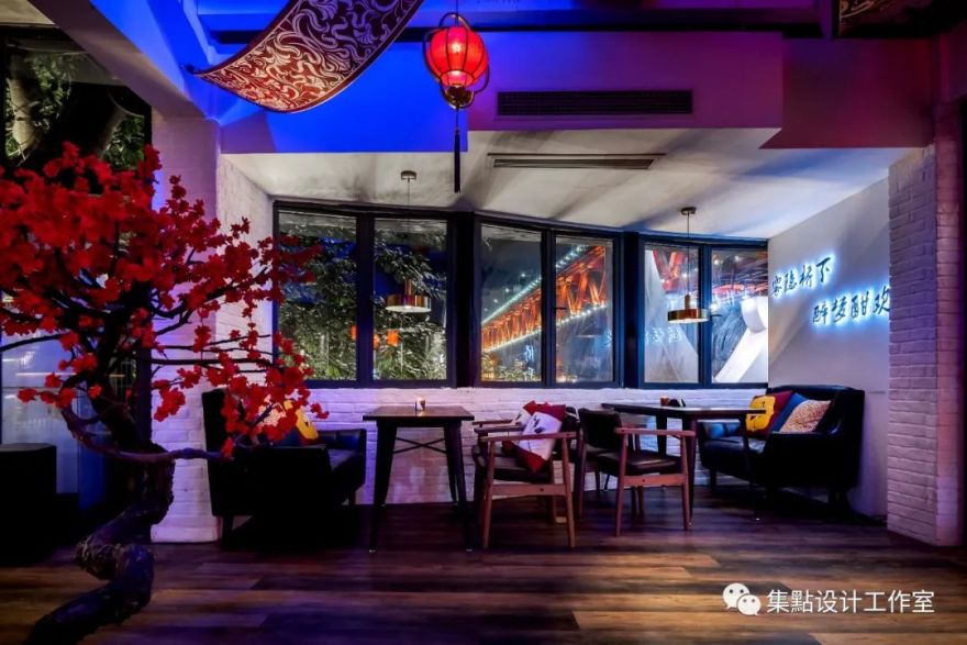 重庆东水门桥下古风清吧,穿越时空之美-28