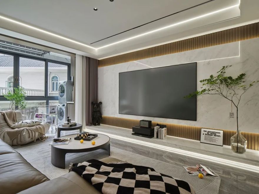 现代轻奢三居,打造都会女郎Kiko的理想家丨中国上海丨林时垚-55