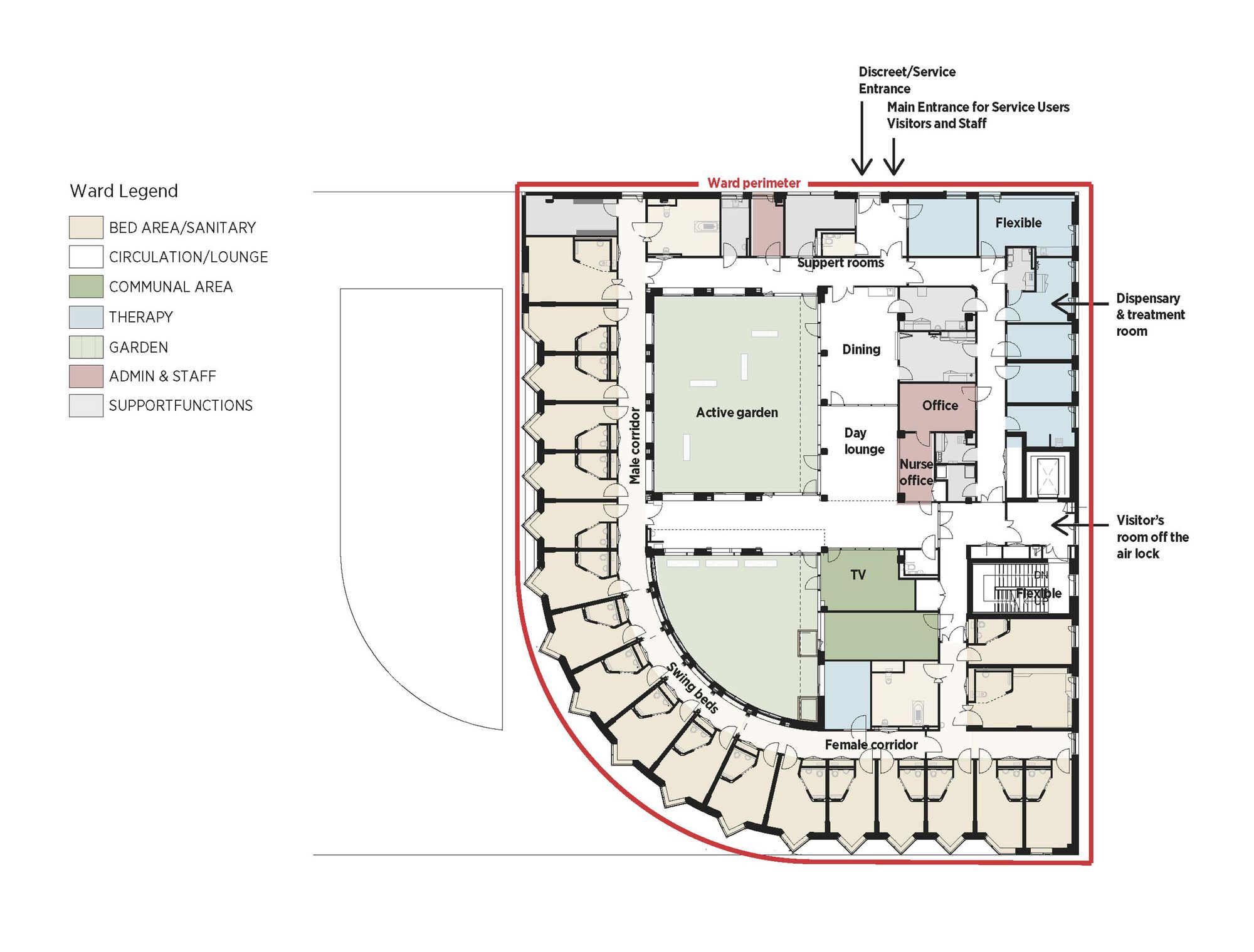 斯普林菲尔德大学医院丨英国丨C.F. Møller Architects-88