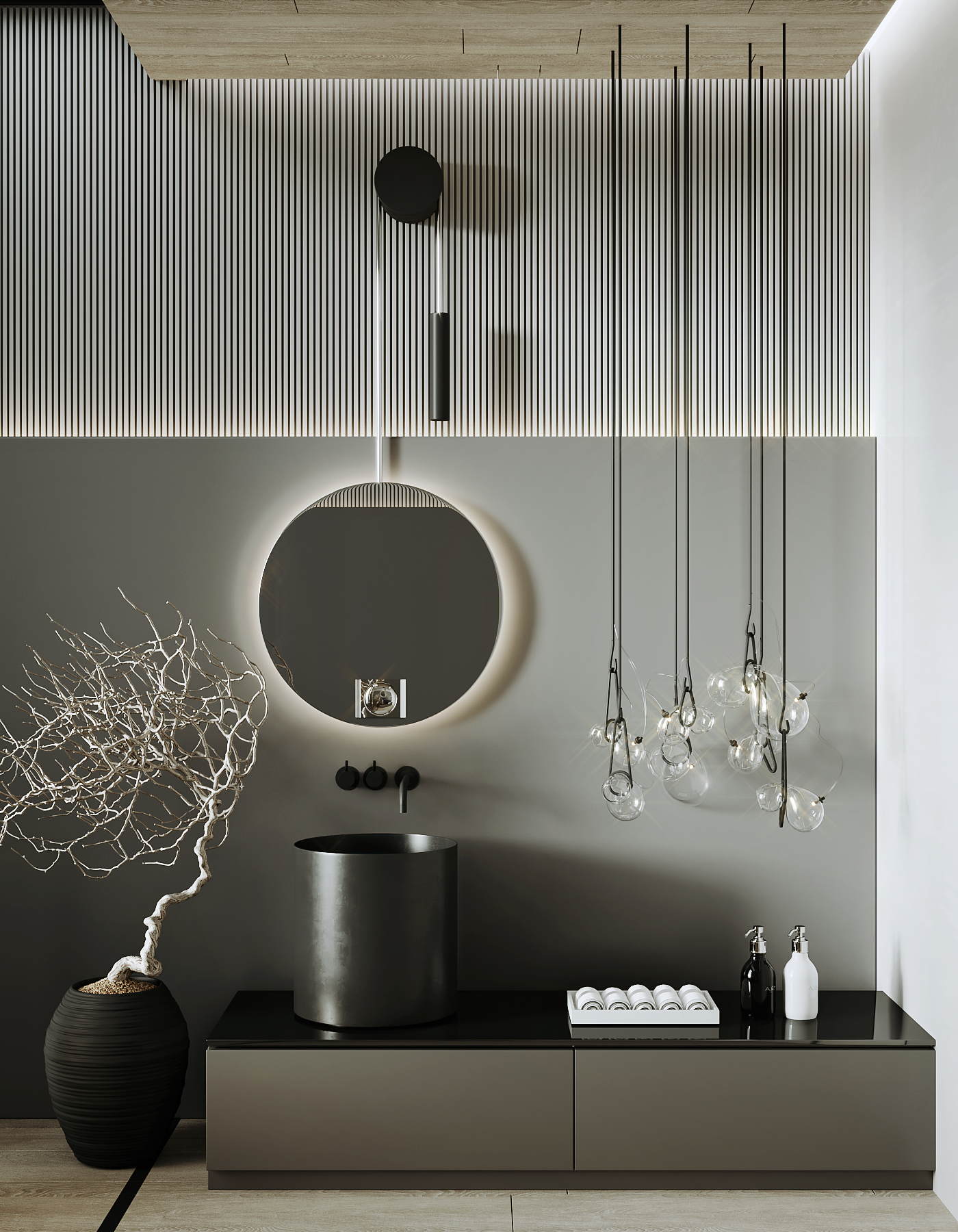 湖景小区中的别墅丨埃及开罗丨Amany Atef-96