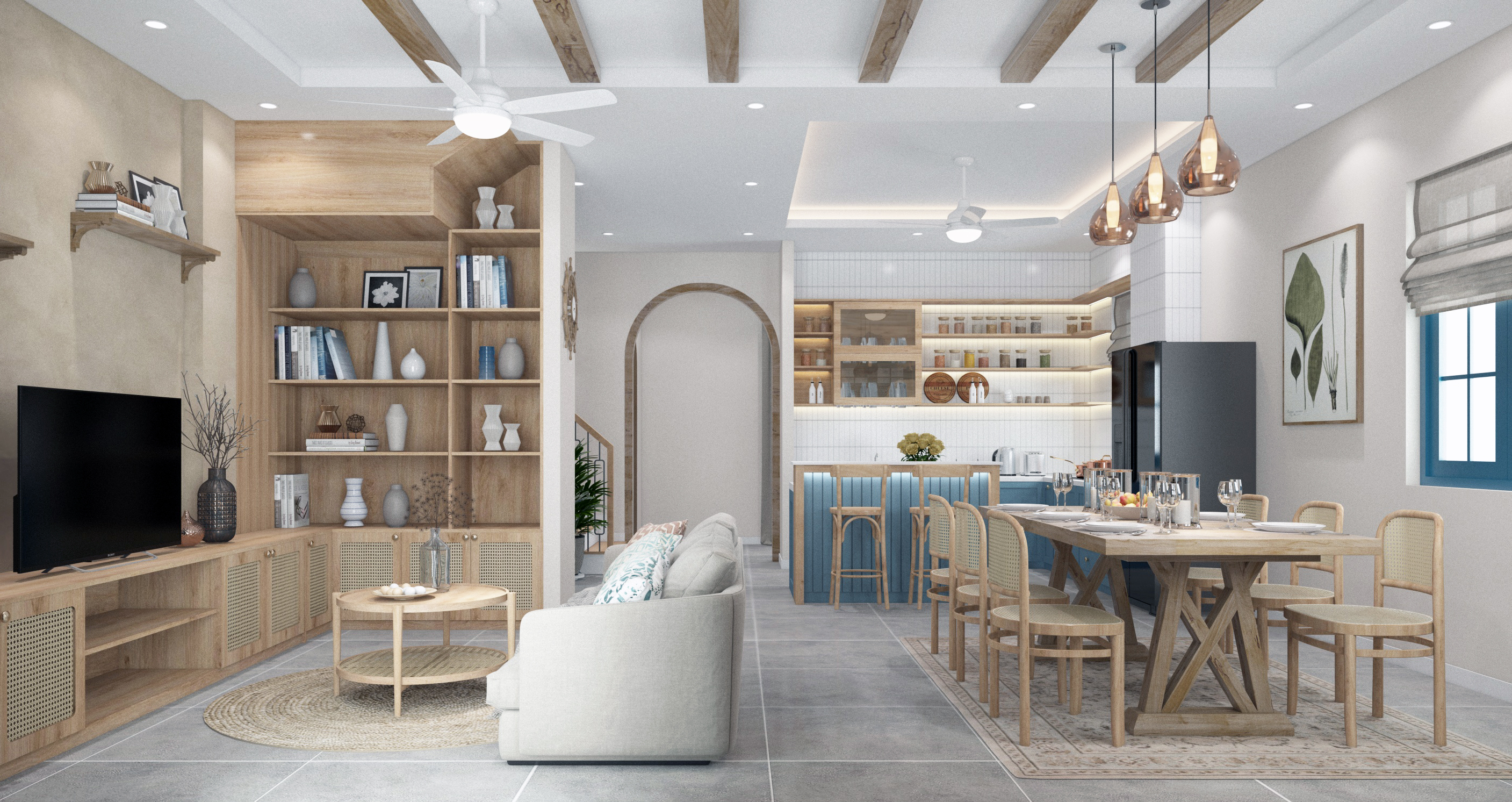 Interior - Farmhouse style - Phan Thiet C-2