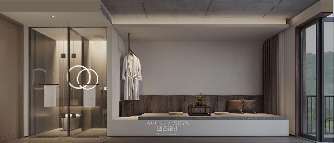 水泉映月民宿丨中国新乡丨河南凹凸环境艺术设计-42