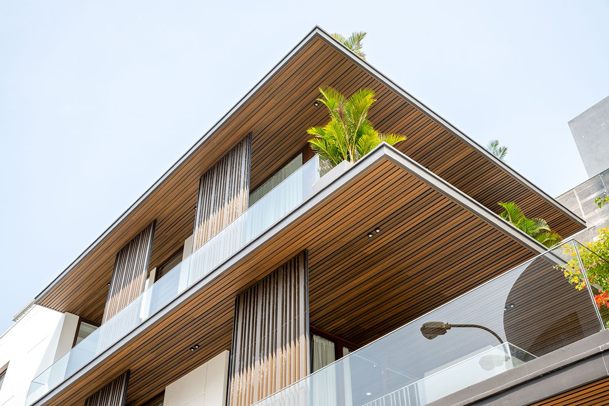 现代绿色环保的越南 Step House 设计-32