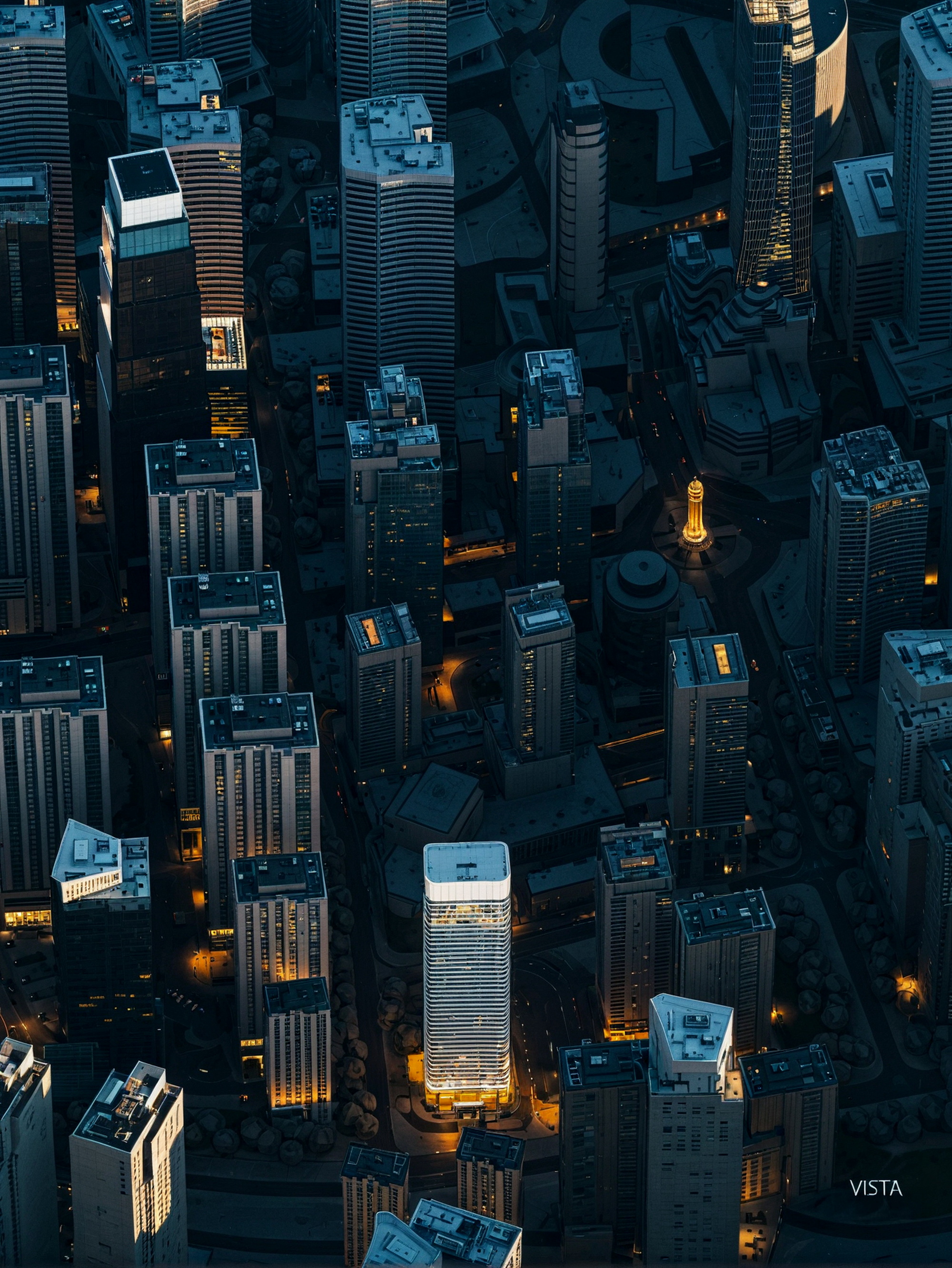 解放碑中心大厦 VISTA 酒店丨中国重庆丨BDD 布道设计-9