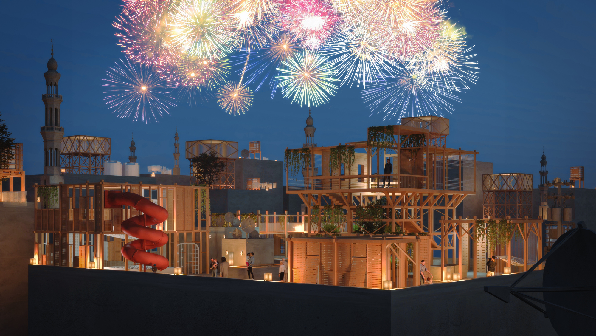 埃及盖亚城市绿洲丨EgyptCairo丨REC & BASE studio-19