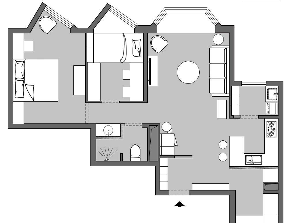 马卡龙色系的甜蜜空间-6