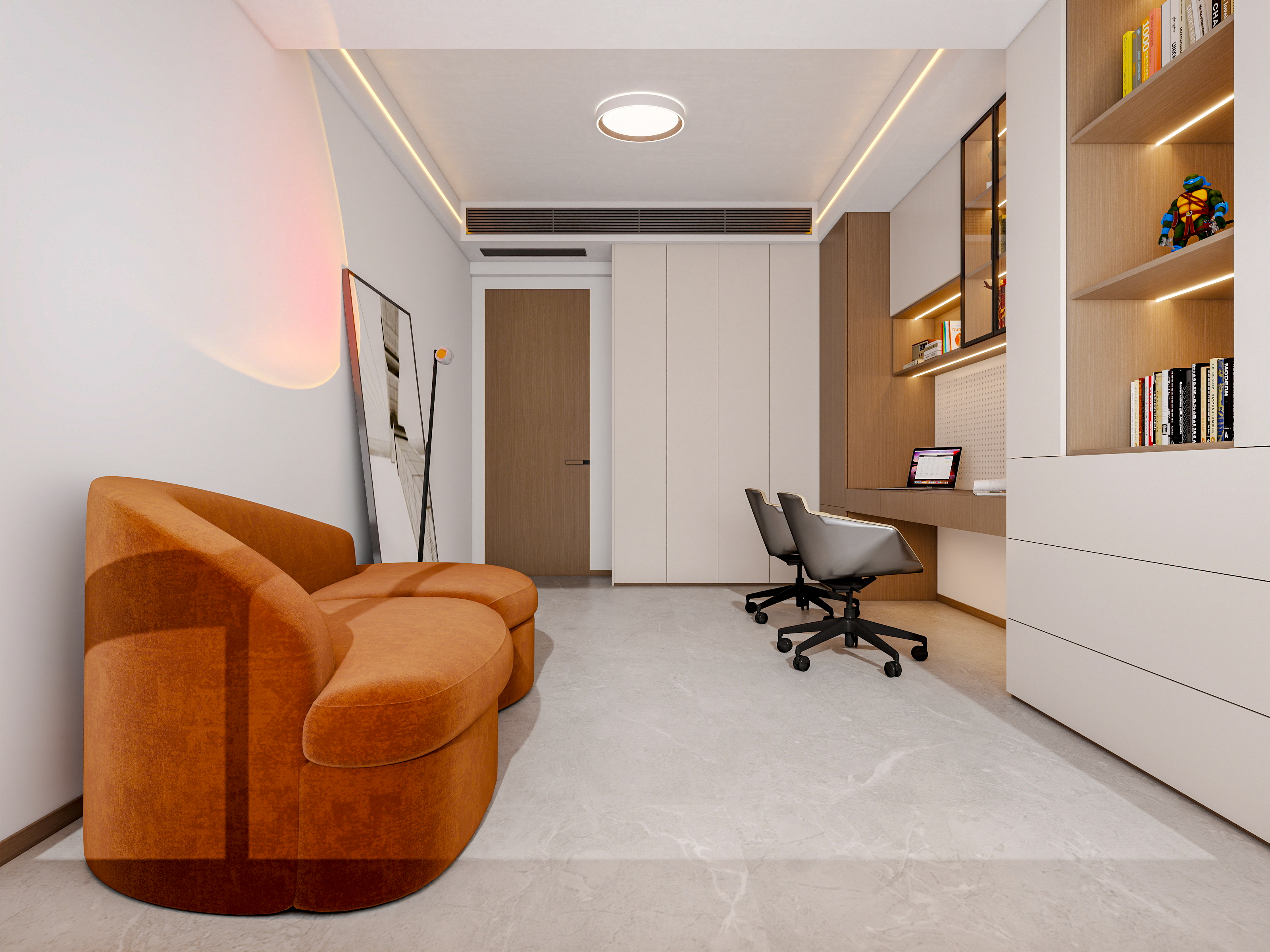 四川成都郫都春屿溪岸（295平方意式极简四居室）-54