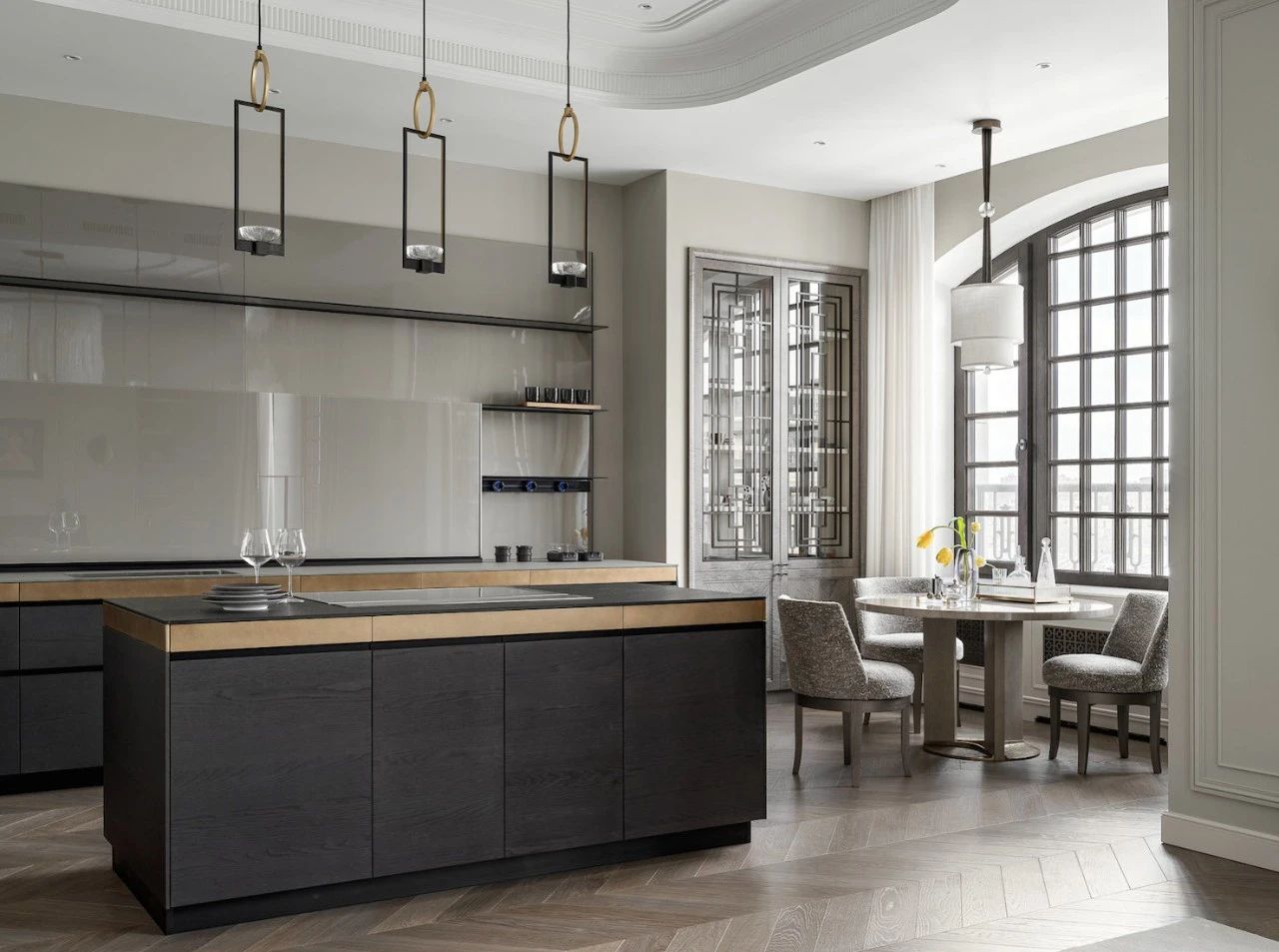 160㎡独居公寓设计丨Polina Pidtsan-8