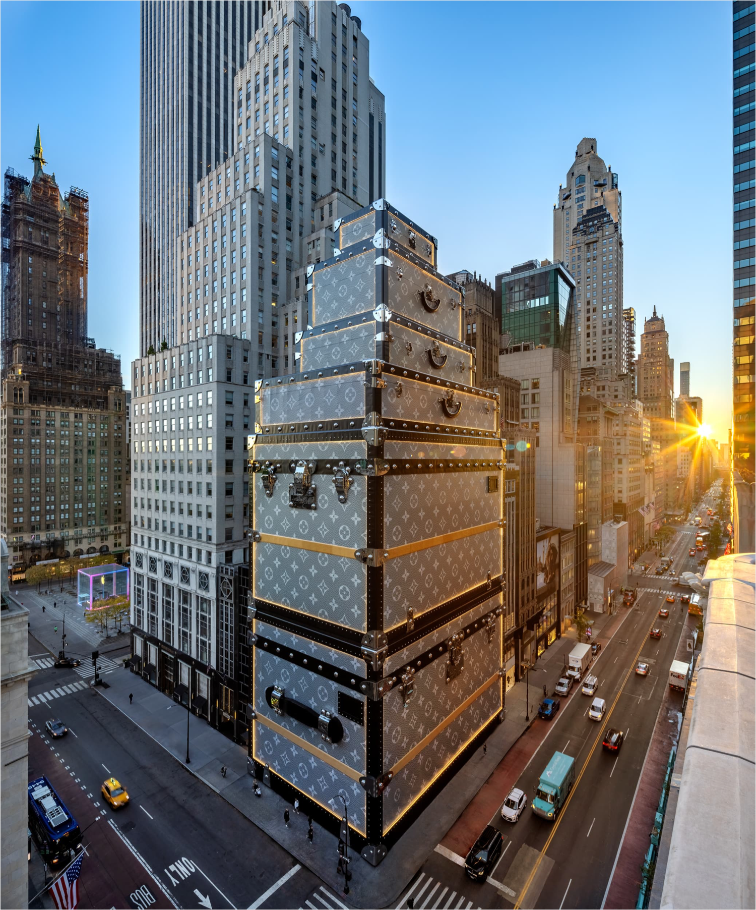 纽约第五大道路易威登旗舰店丨美国纽约丨路易威登内部设计团队-10