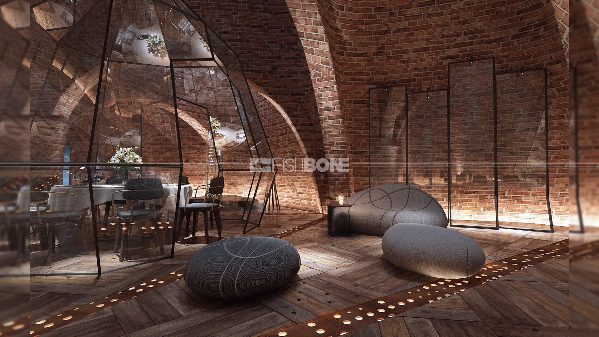 鱼骨设计·半朵云艺术会客厅-19