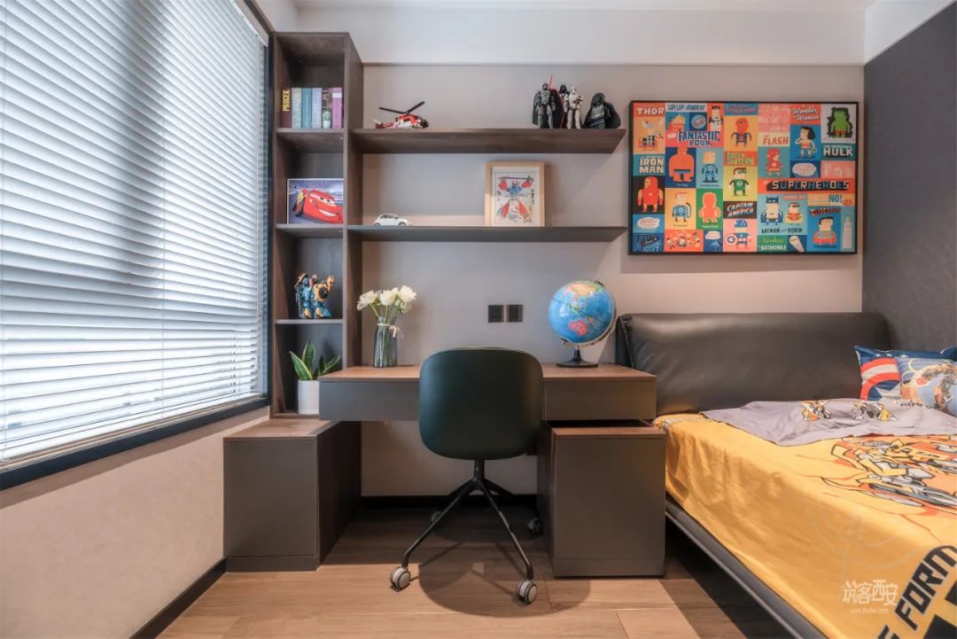 玄机重重 | 92㎡住宅空间的精致改造-43