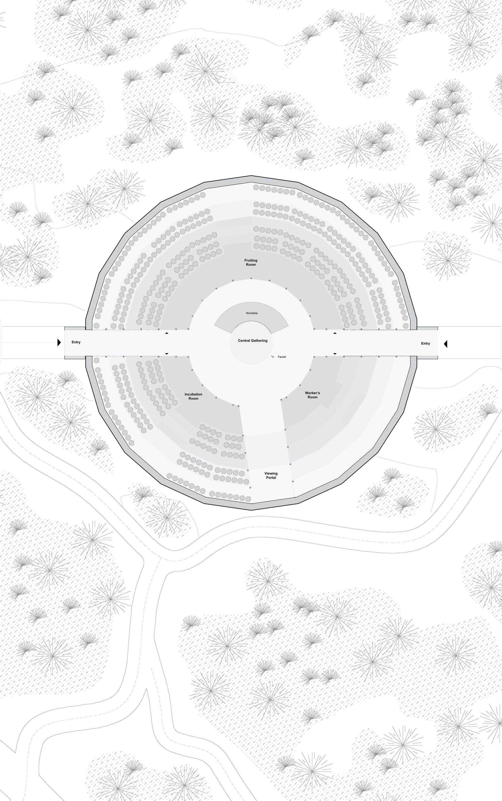 瓦比之家蘑菇亭丨墨西哥丨OMA-32