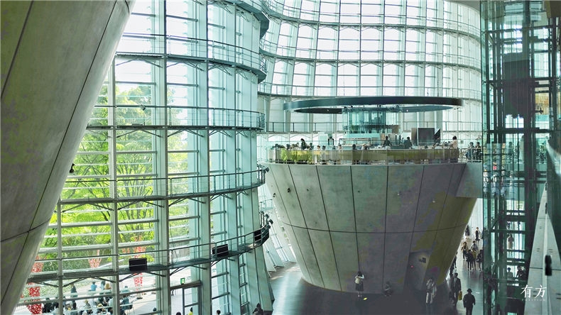 东京国立新美术馆丨日本东京丨黑川纪章-23