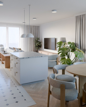 Bright Apartment Design