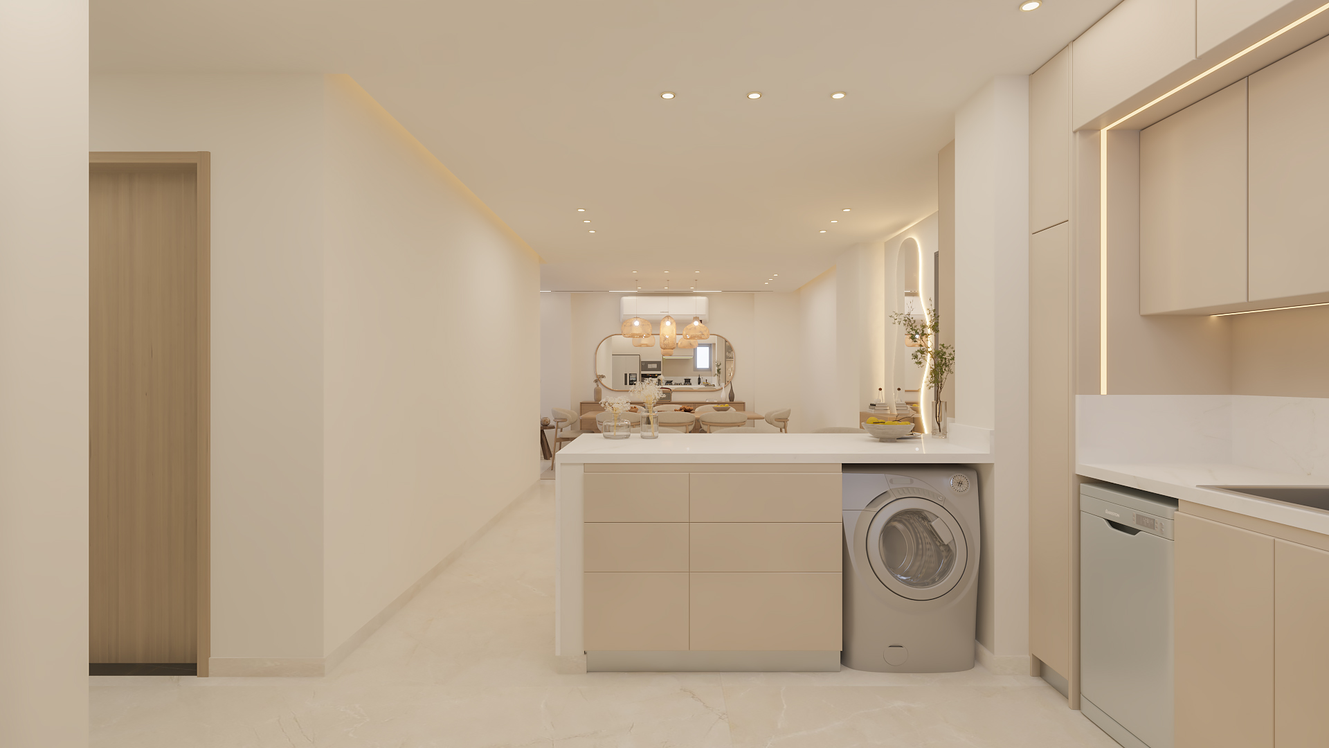 Wabi-Sabi Style Apartment at New Smouha, Alexandria-14