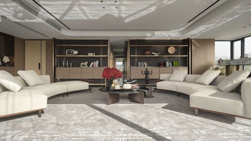 佛山高明九峯台360样板房丨中国佛山丨派平方设计-18