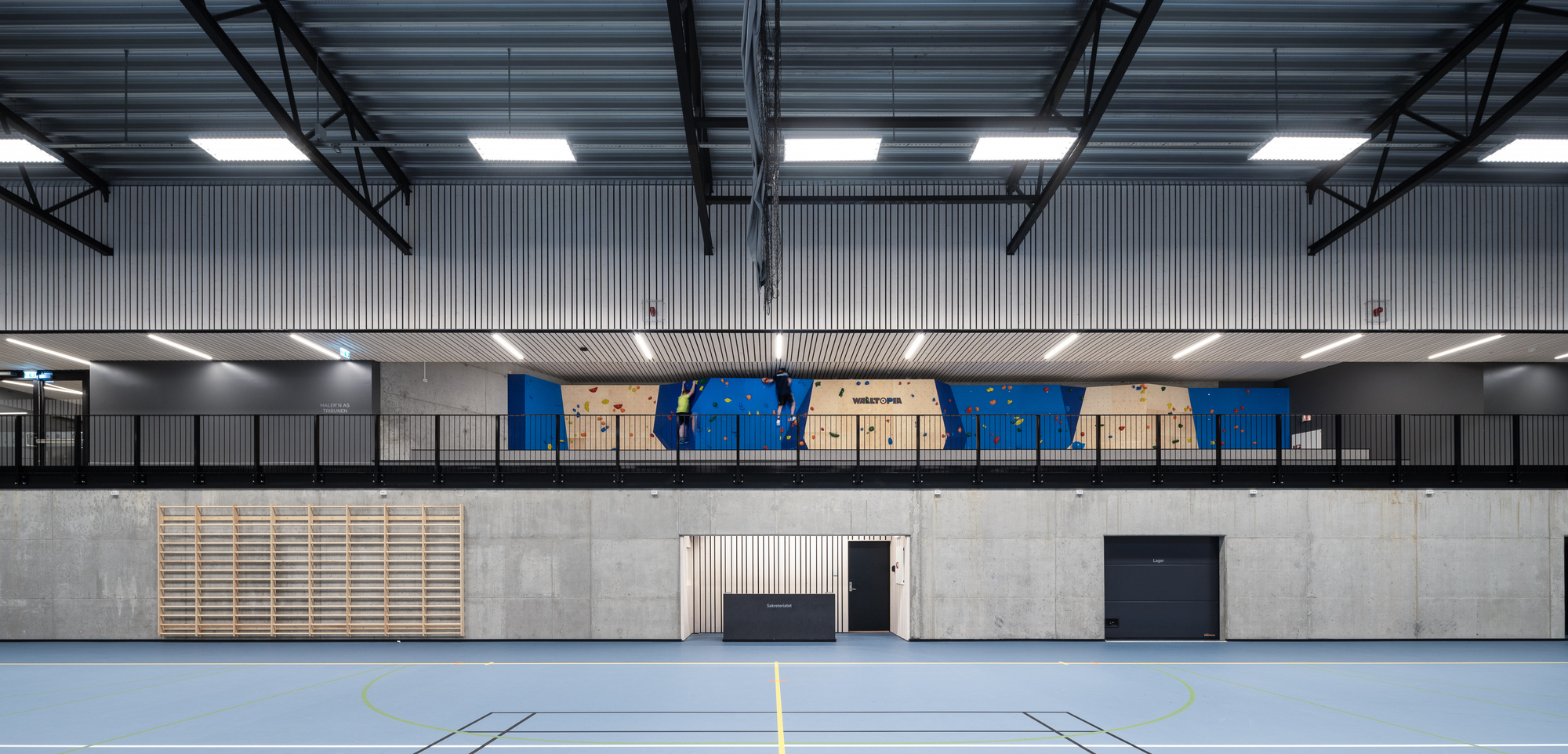 Bjerkreimshallen 多功能厅丨挪威丨Arkitektkontoret Vest AS-30