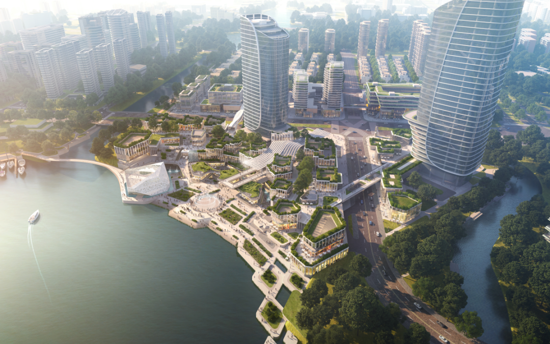 山水相依，生态共生：宁波东部新城明湖核心区域总体规划-36