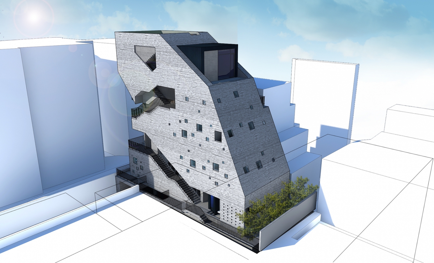 首尔清潭洞 INTERROBANG 大楼丨Sae Min Oh _ bang by min-54