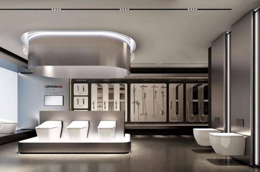 OPPEIN·欧派全卫定制总部标准馆丨中国广州丨佛山市拓维室内设计有限公司-69