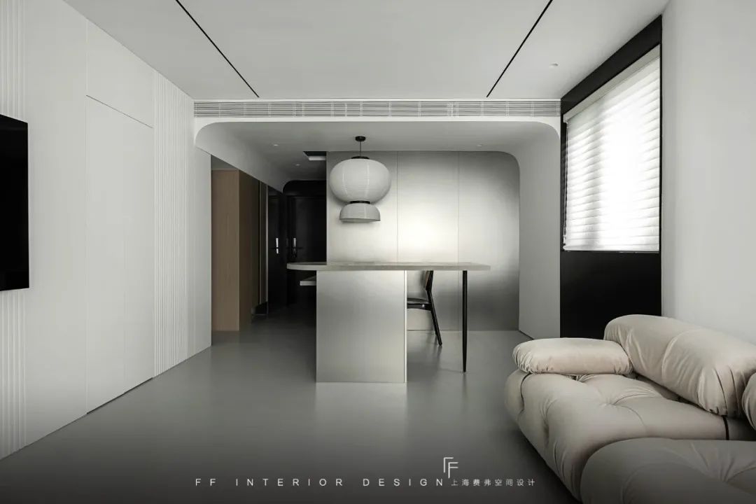线条之美 · 浦东新区极简小三室的现代演绎丨中国浦东新区-17