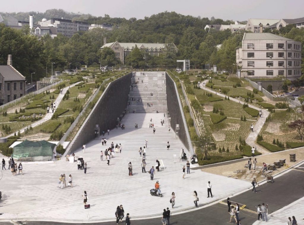 首尔隐藏大学EWHA校园新建筑丨韩国首尔丨Dominique Perrault-52