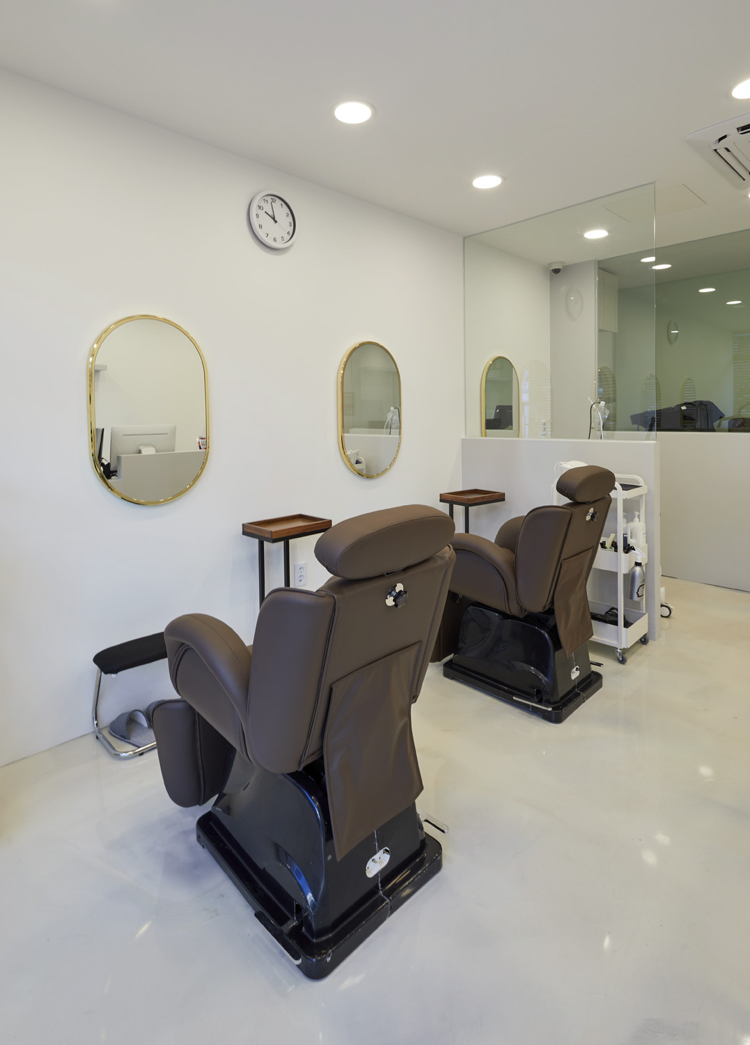 14 平白色美容室内设计，极简风格吸引眼球-6