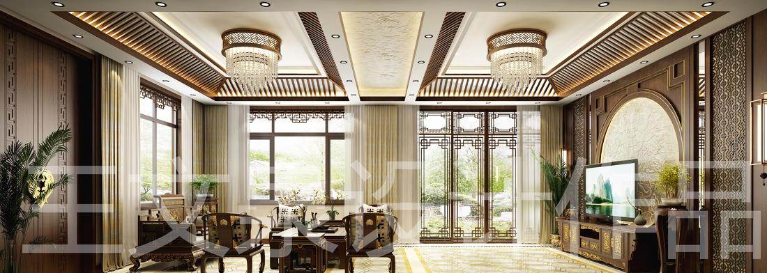 
别墅大宅设计师欧式法式新中式效果图143 -1