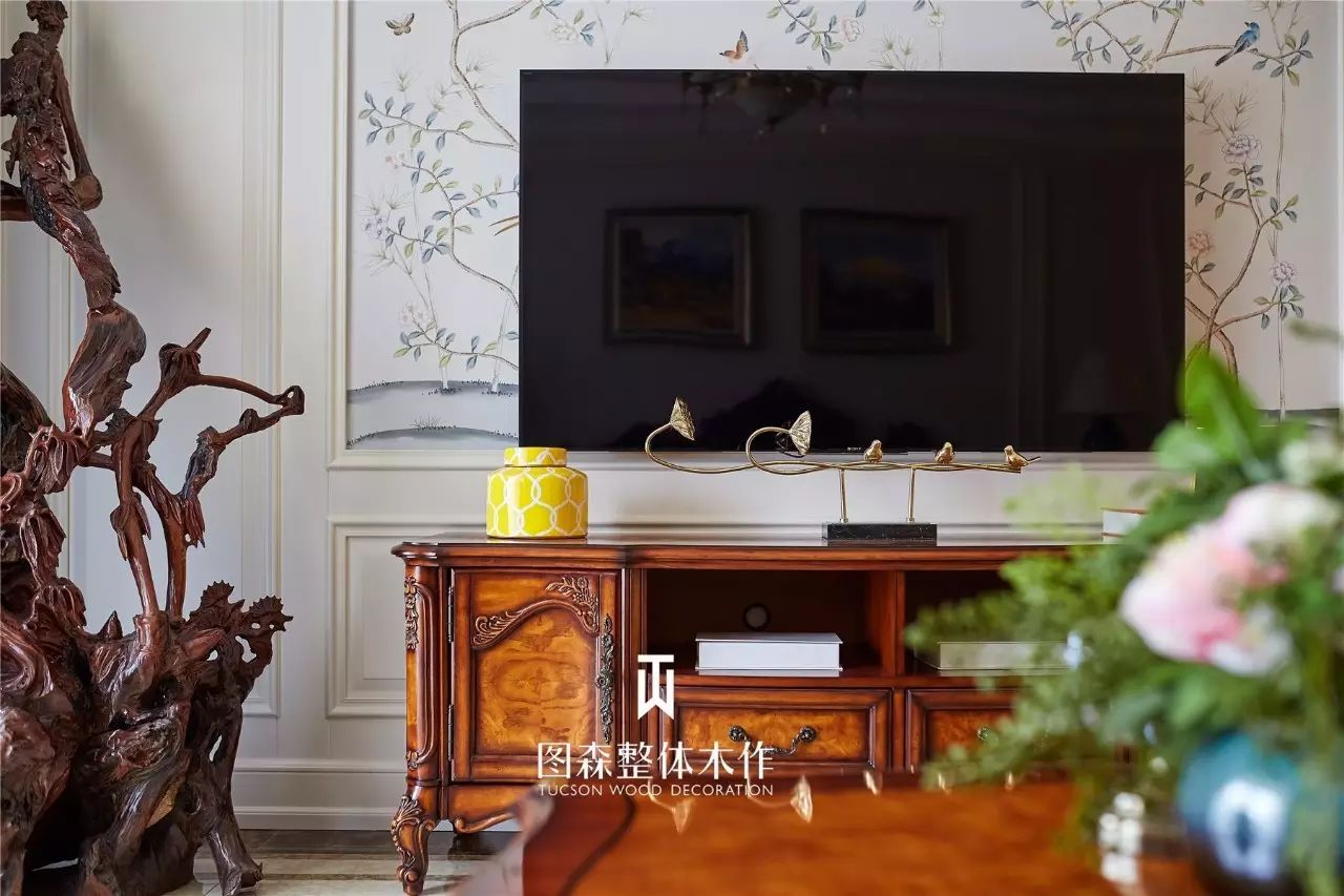 图森整体木作案例赏析---“沐”·鸟语花香-18