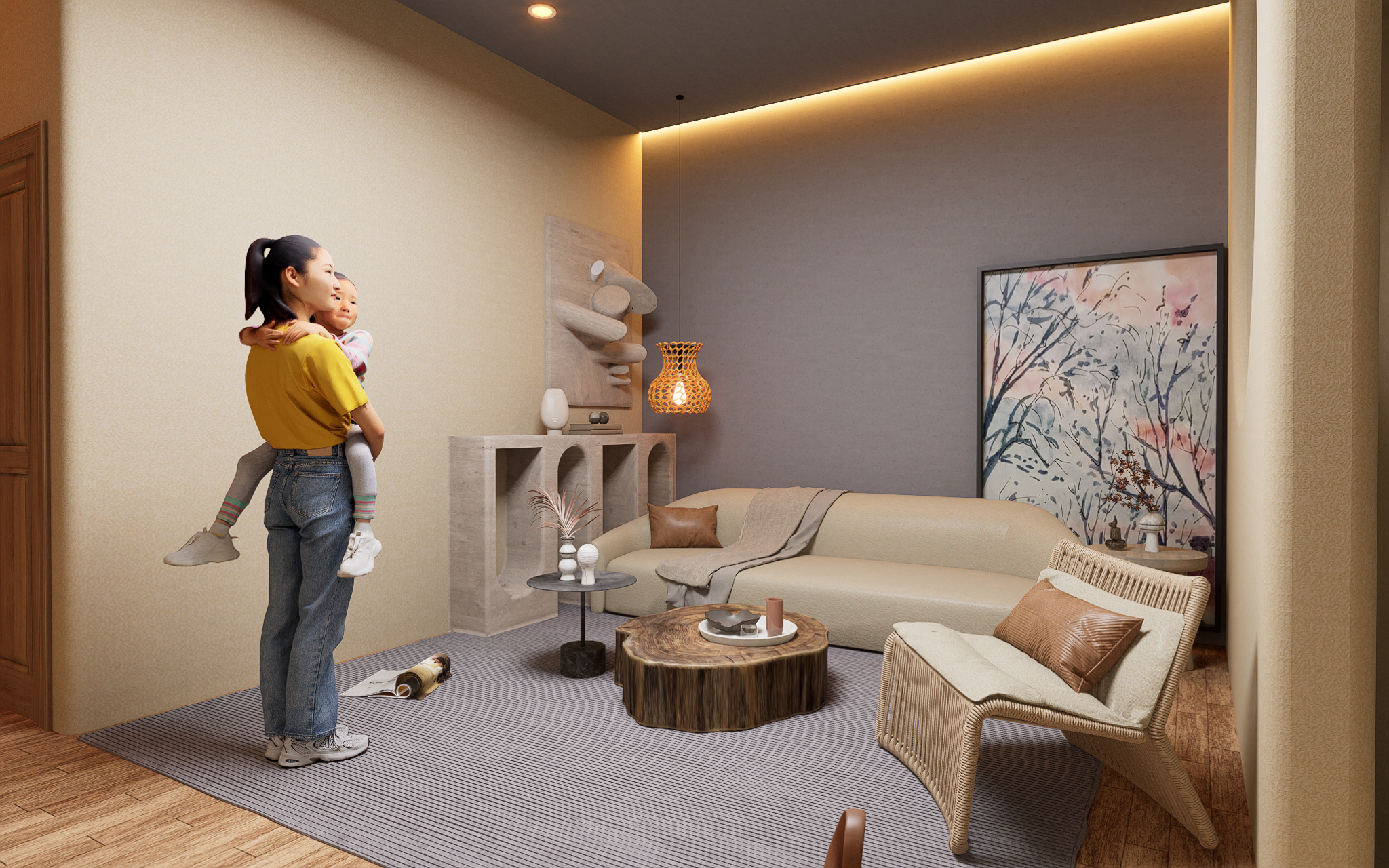 Small house interior-1