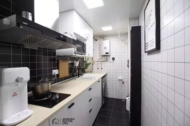 谁说小户型不能多功能！54m²也能拥有mini影院和换衣间-92