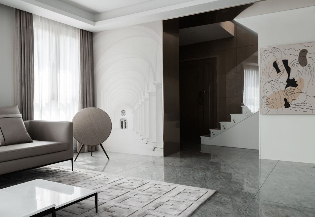 上海老洋房蜕变极简艺术空间-135