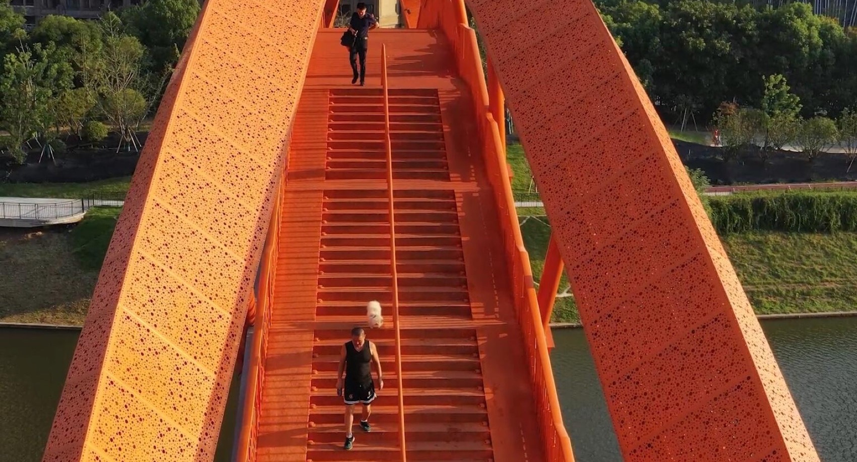 青山湖科技城南苕溪景观廊桥设计丨中国杭州丨中国电建集团华东勘测设计研究院有限公司-20