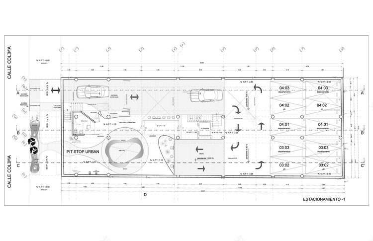 ColiRoma OneHundredTwentyEight 公共私人空间住宅设计-37