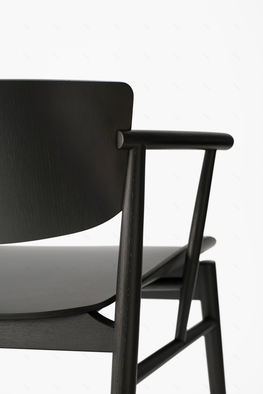 Nendo designs first entirely wooden chair for Fritz Hansen in 61 years-18
