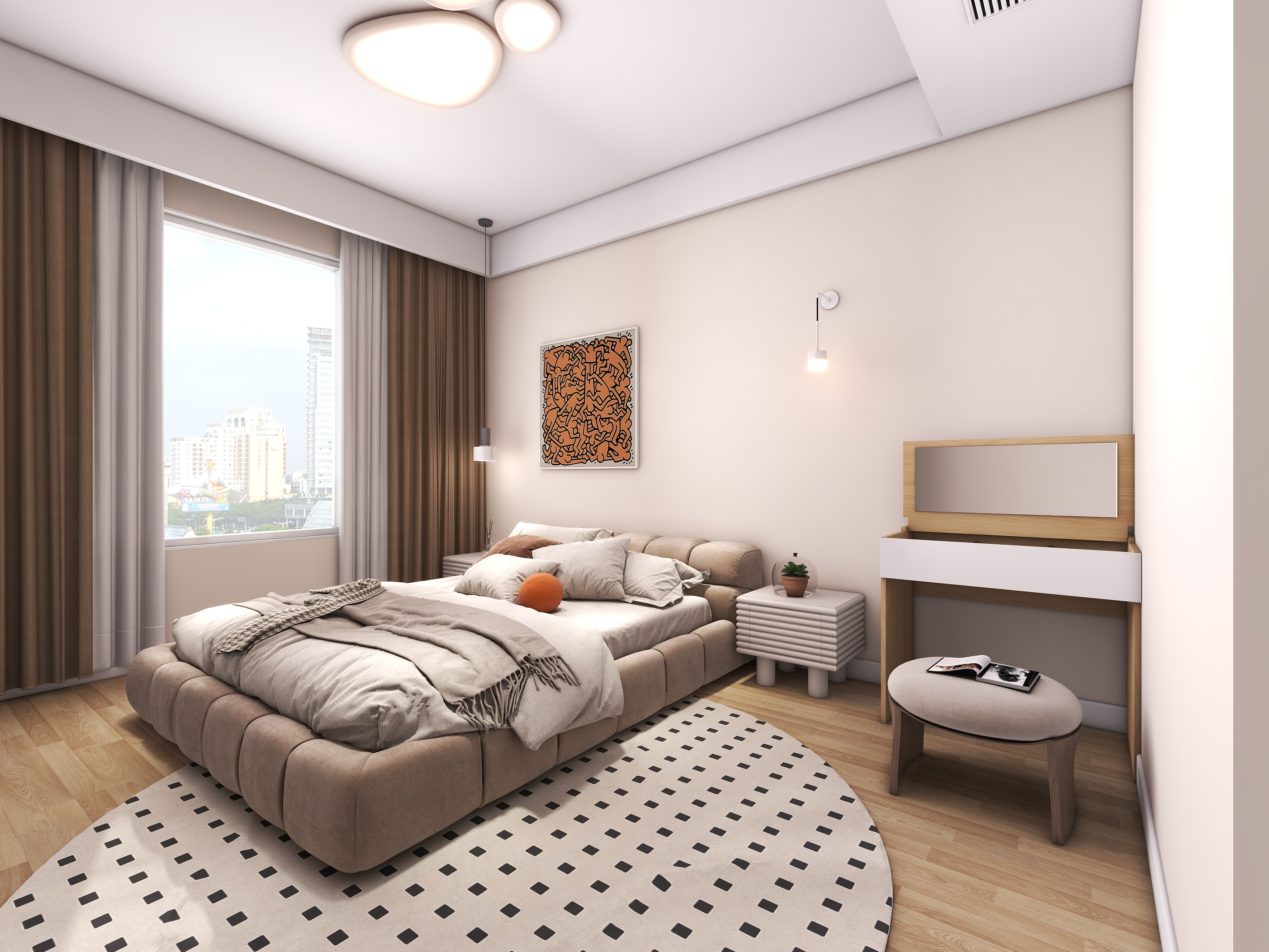 四川邻水星辰壹号（105平方现代简约三居室）-37