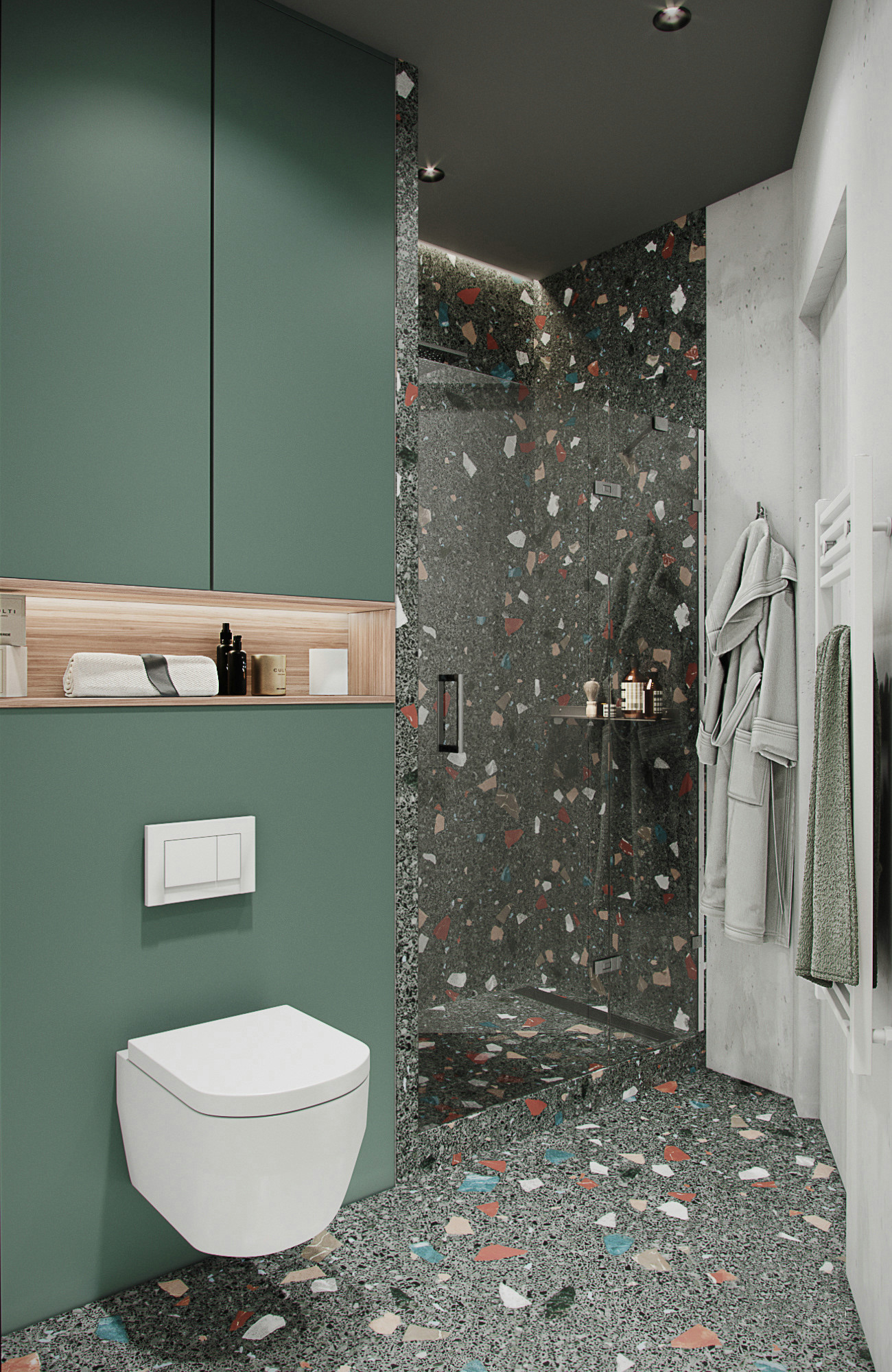 绿意盎然 | 揭秘灰绿色家居设计的魅力-36